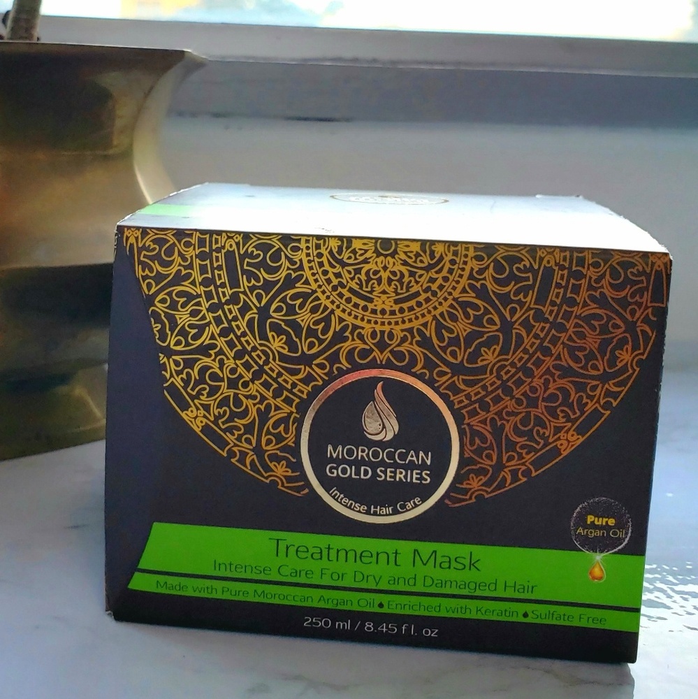 NWT Moroccan Gold Series Treatment Hair Mask
